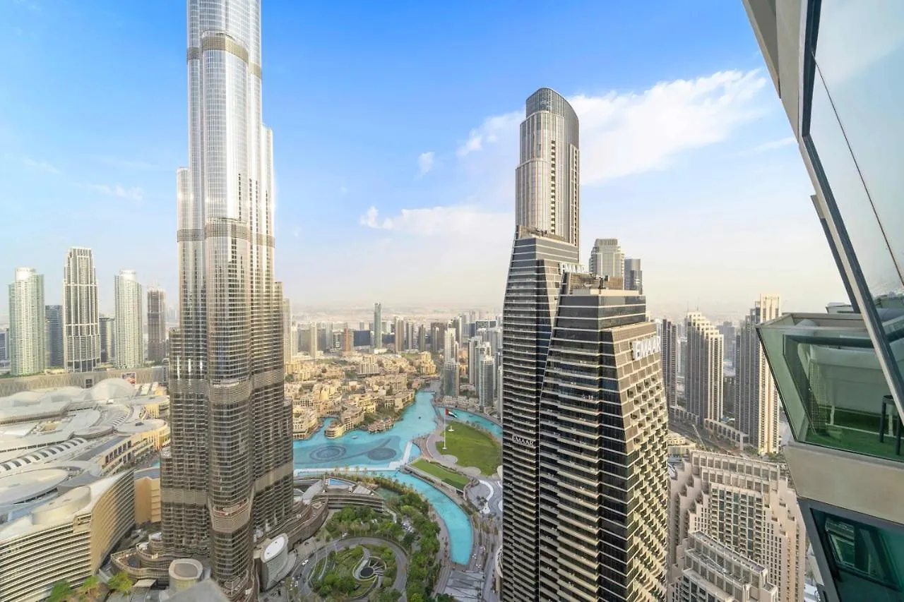 First Class 3Br With Full Burj Khalifa And Fountain View Dubai