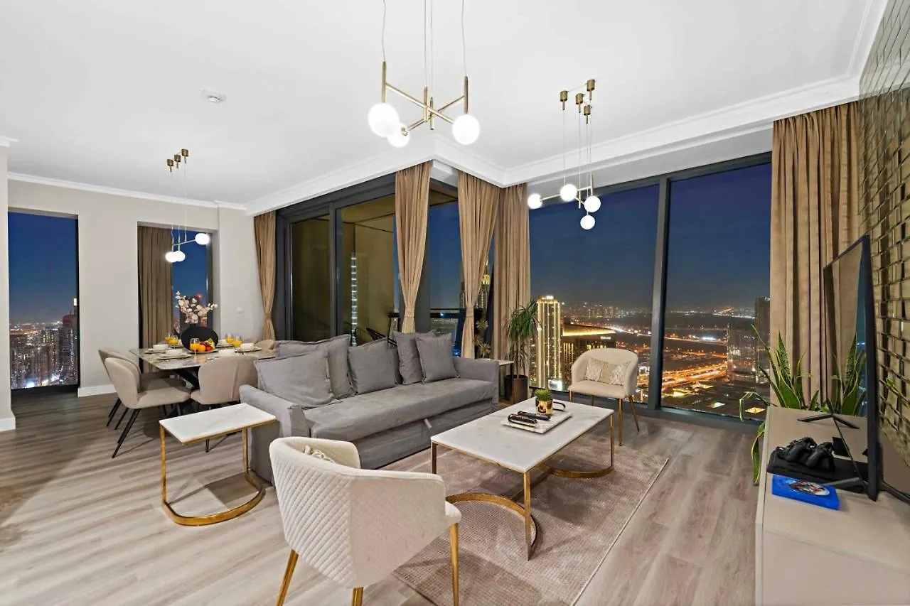 First Class 3Br With Full Burj Khalifa And Fountain View Dubai