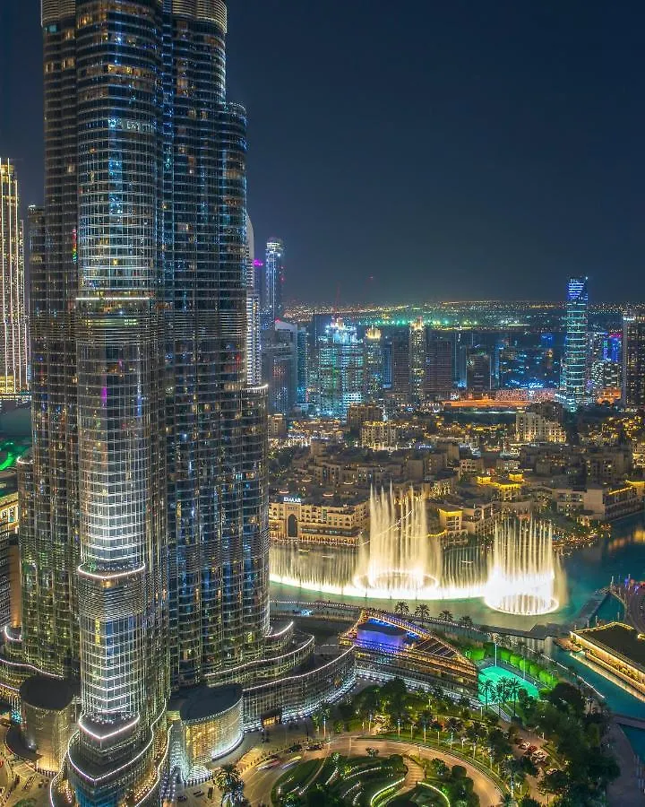 Apartment First Class 3Br With Full Burj Khalifa And Fountain View Dubai