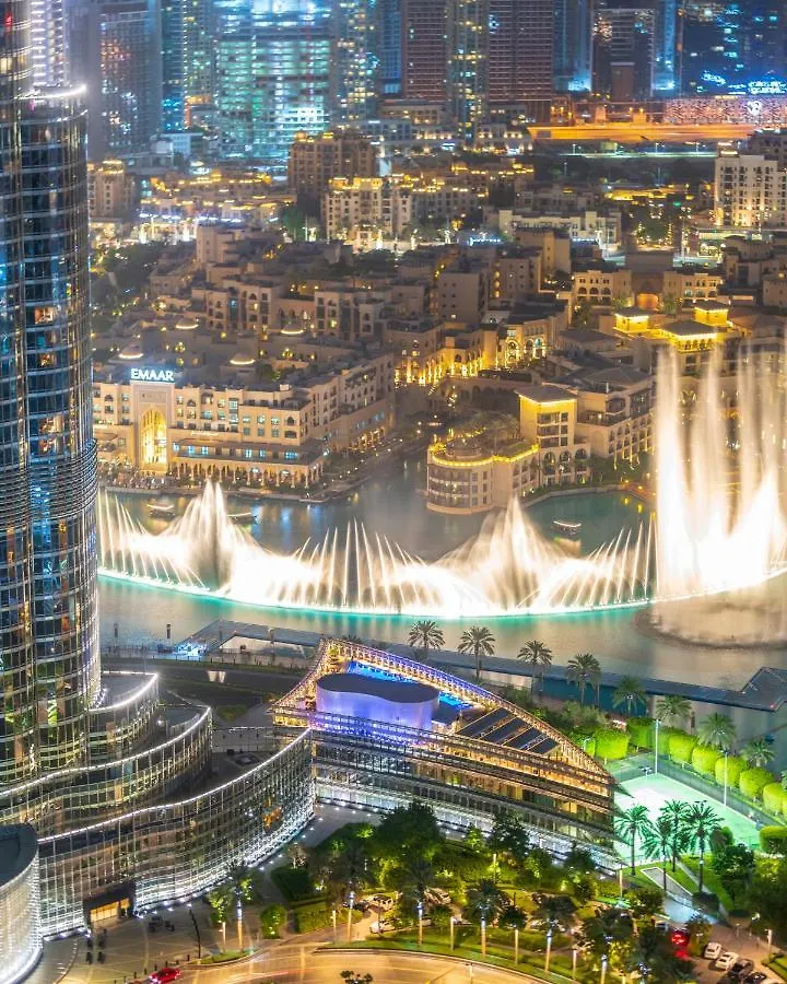 First Class 3Br With Full Burj Khalifa And Fountain View Dubai Apartment