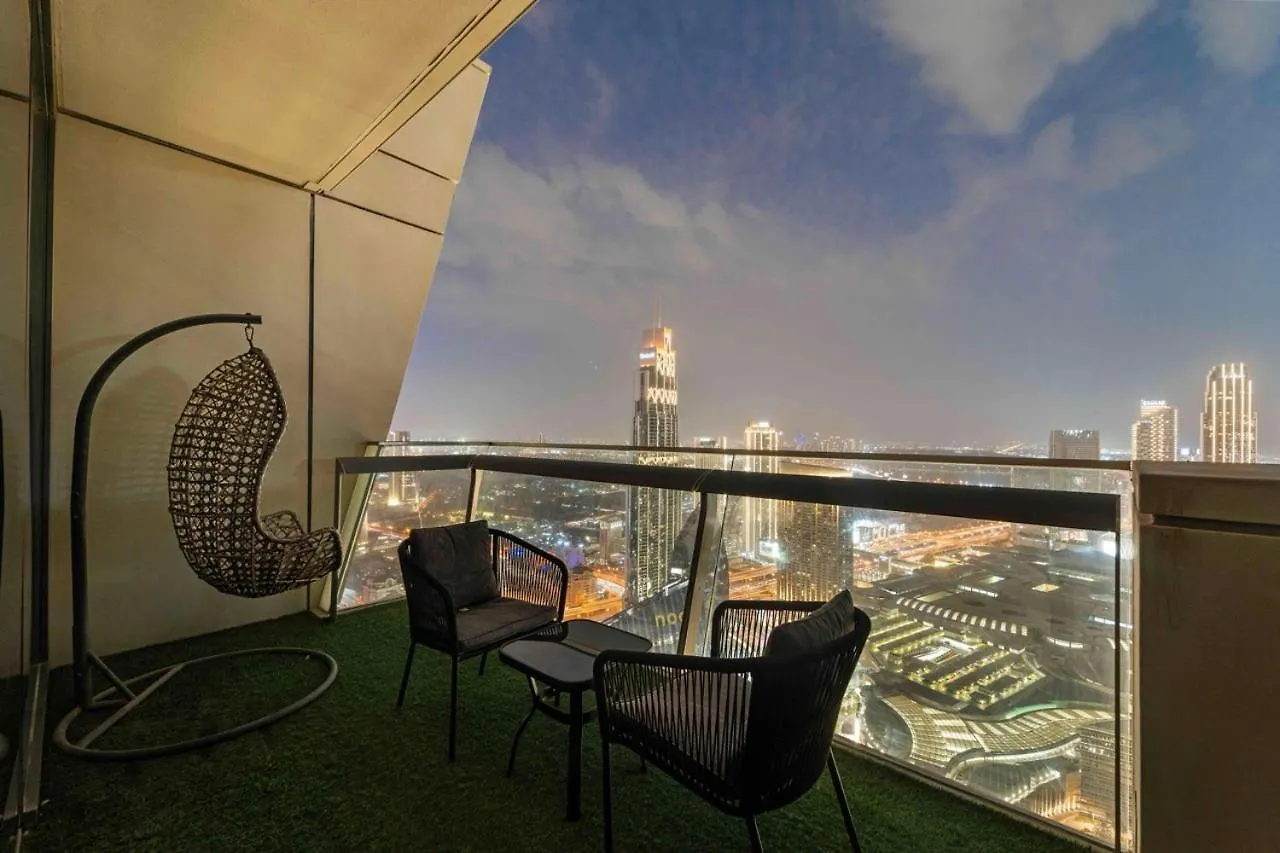 First Class 3Br With Full Burj Khalifa And Fountain View ドバイ アパート
