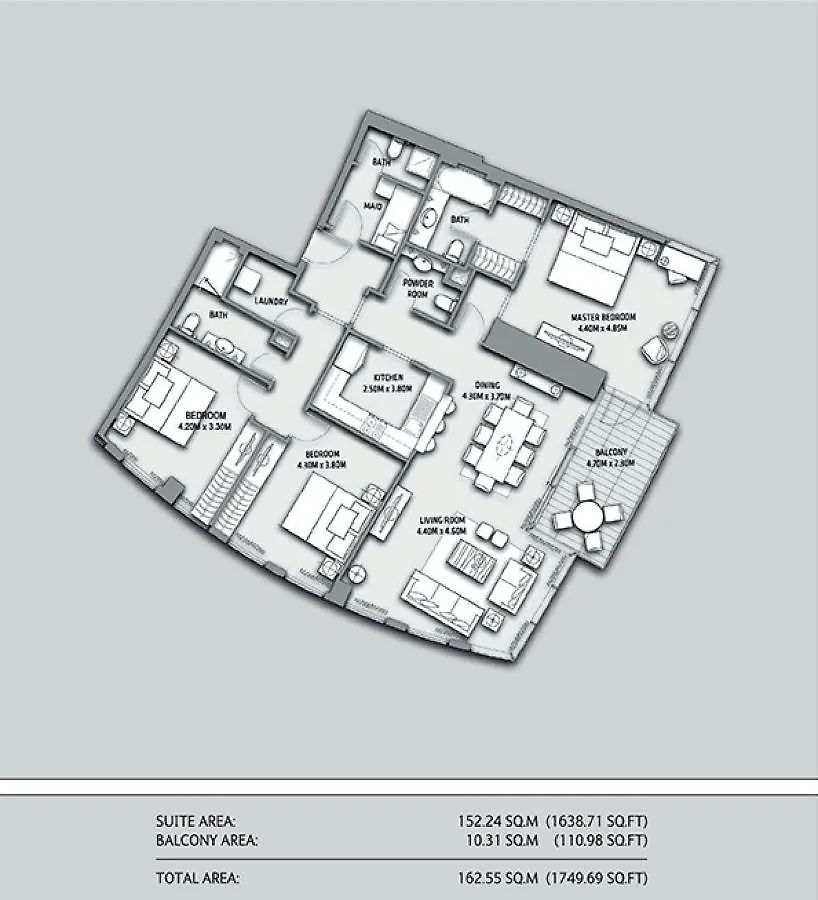 First Class 3Br With Full Burj Khalifa And Fountain View Dubai 0*,