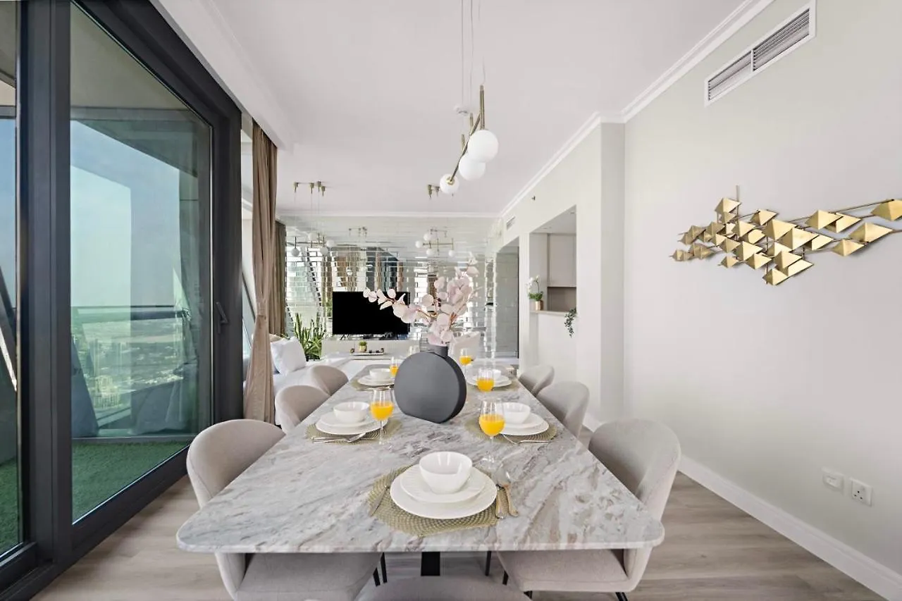 First Class 3Br With Full Burj Khalifa And Fountain View Dubai Apartment